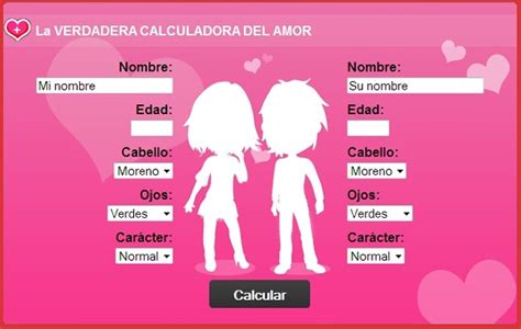 calculadora de amor